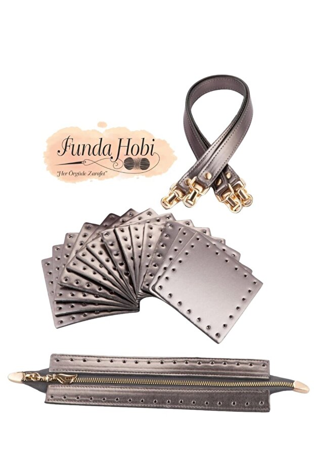 مجموعة حقائب مربعة الشكل - 1