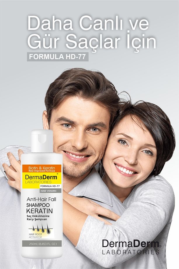 2 ADET Saç Dökülmesine Karşı Biotin ve Keratin Şampuanı 250ml - 8