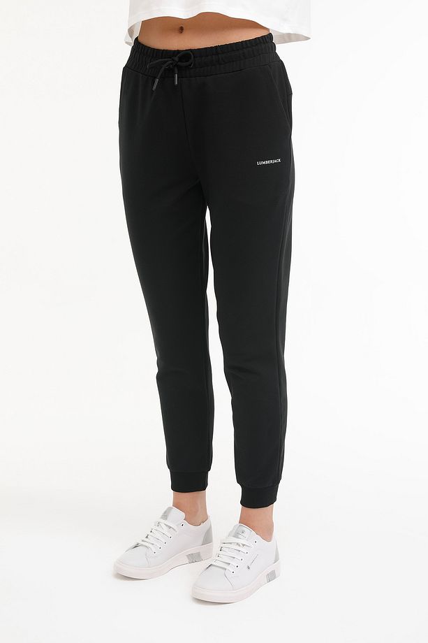 W-CT133 BASIC JOGGER 4FX Siyah Kadın Eşofman Altı - 1