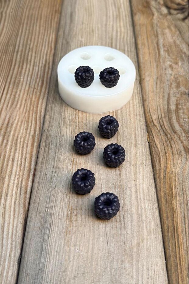 Böğürtlen 7'li Silikon Mum Kalıbı - 5