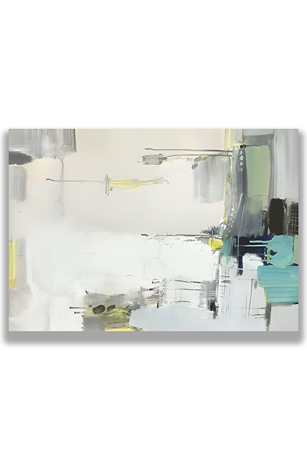Abstract Pattern Canvas Painting - 5
