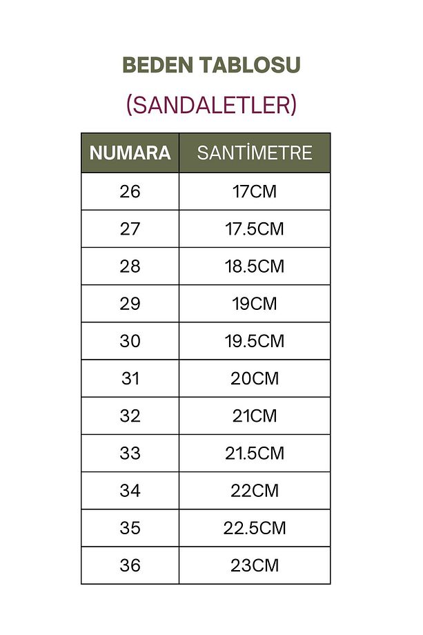 Kız Çocuk Yüksek Taban Taşlı Sandalet - 5