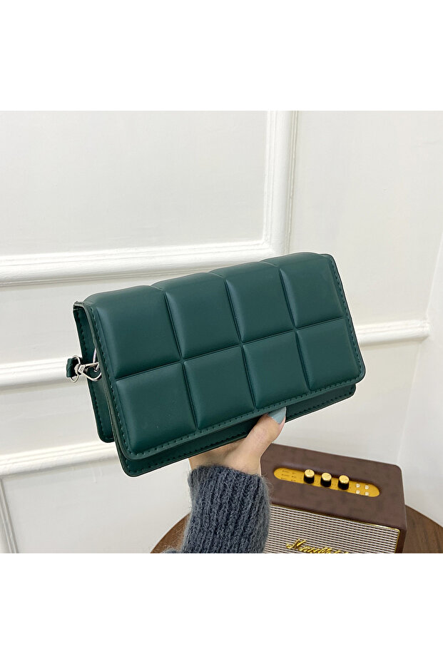Women's Checkered Bag - 5