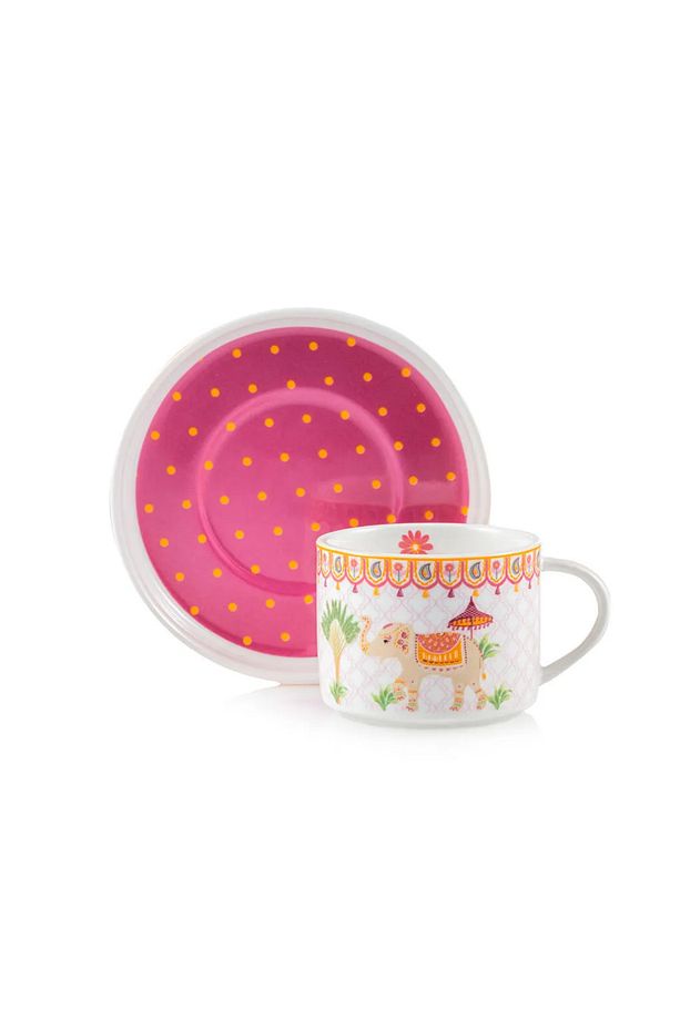 LCW HOME Karışık Baskılı 2 Kişilik Porselen Kahve Fincan Takımı 90 ml - 5