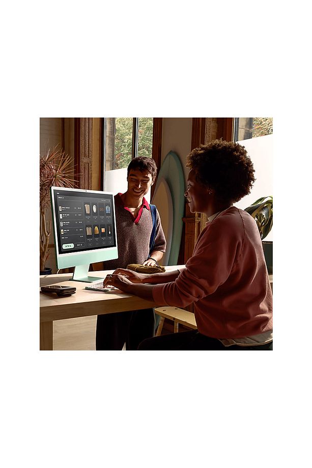24-inch iMac with Retina 4.5K display: Apple M4 chip with 10 core CPU and 10 core GPU, 16GB, 2 - 8