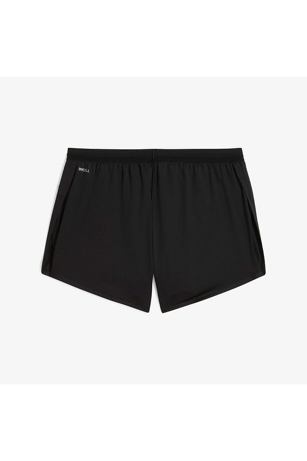 Evryday Knit 3 Splt Kadın Siyah Koşu Şortu - 5