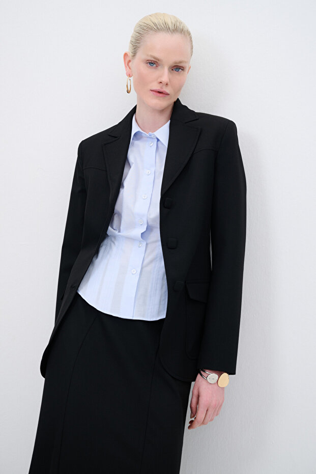 Cep Detaylı Ceket - 4