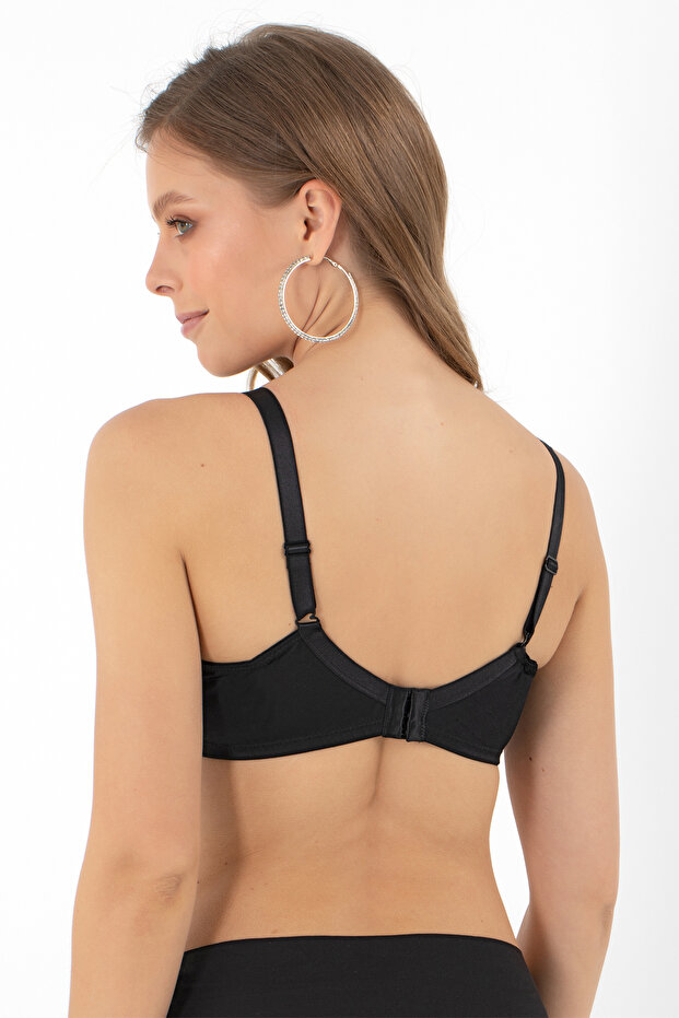 Underwire Minimizer Support Bra - 4