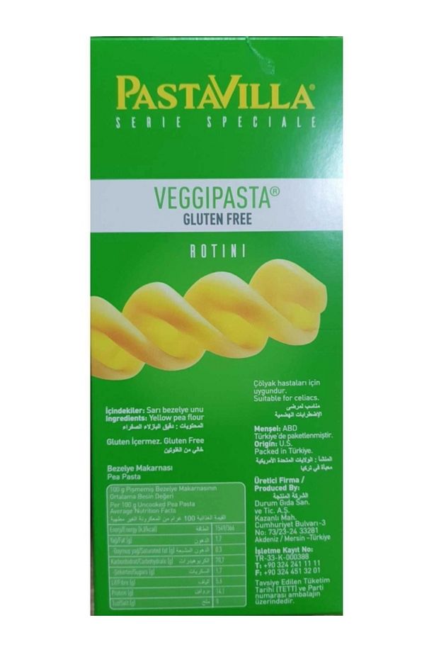Glutensiz Bezelye Makarnanası 350 Gr X 10 PAKET - 2