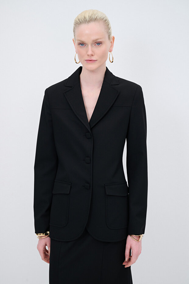 Cep Detaylı Ceket - 1