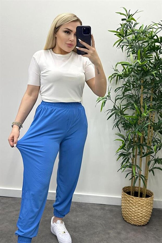 Soft Doku Joger Pantolon - 2