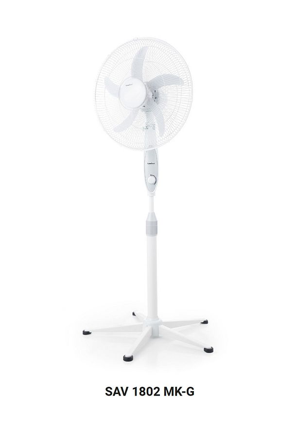 Simtaş SAV 1802 MK 18" Vantilatör 65W, 3 Hız Kademeli, Salınımlı - 2