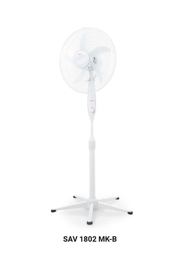 Simtaş SAV 1802 MK 18" Vantilatör 65W, 3 Hız Kademeli, Salınımlı - 3