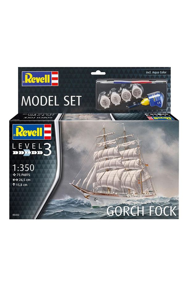 Maket Model Set Gemi Gorch Fock 65432 - 4