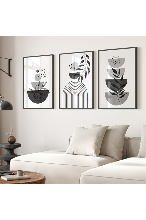 Çerçeveli Tablo 3 Parça Tablo Modelleri - 1