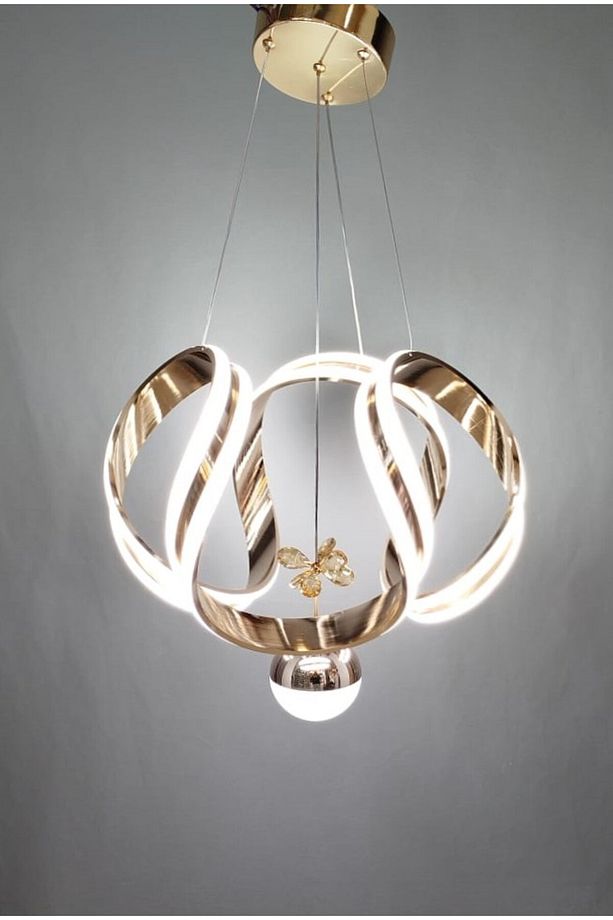 ÇİFT ŞERİTLİ MODERN LED AVİZE - 3