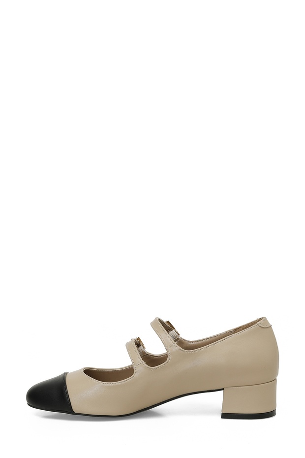 325038.Z 5FX Krem Kadın Topuklu Ayakkabı - 3