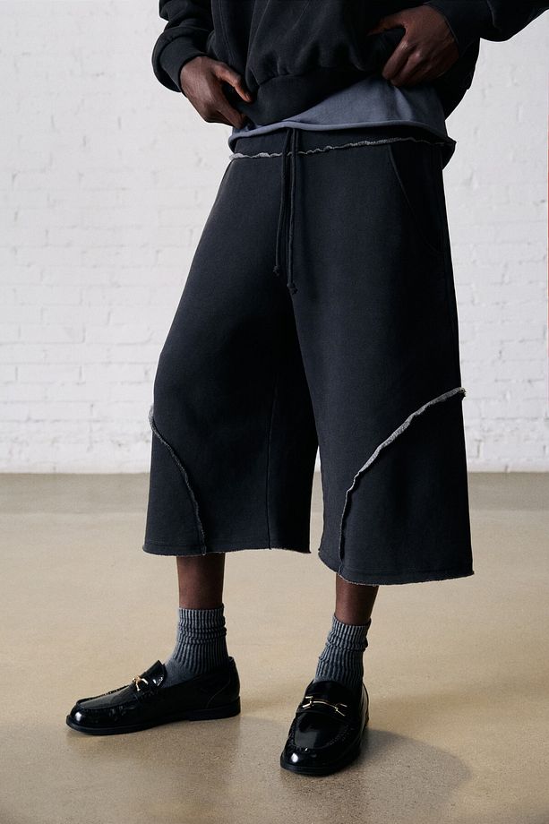 Dikiş detaylı STWD jogger bermuda - 5