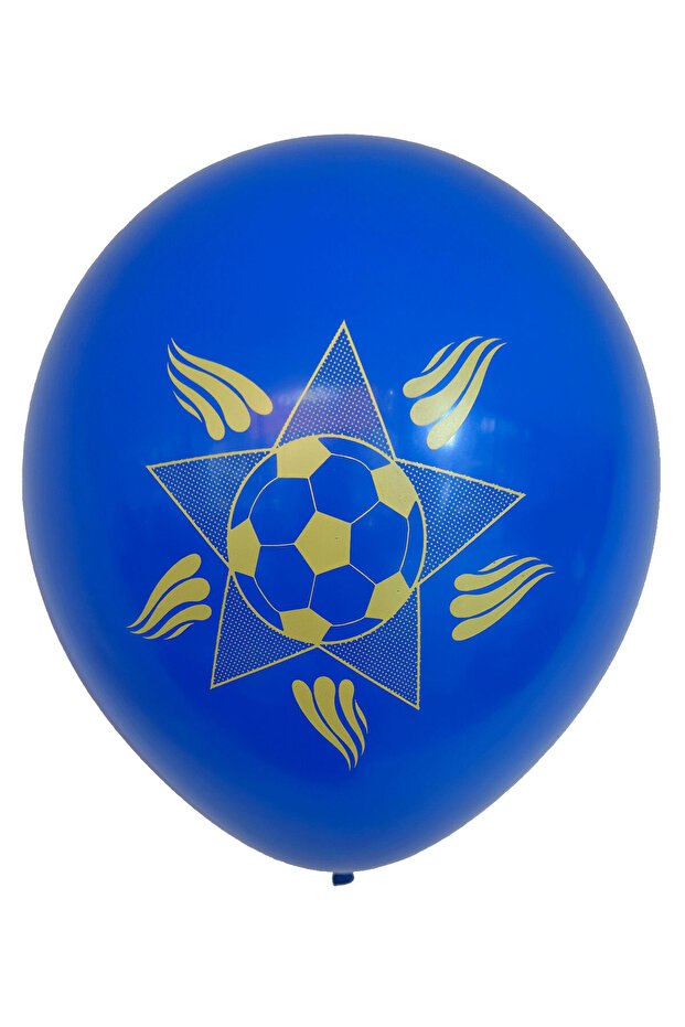 60 Adet Sarı Lacivert Taraftar Balonu - 2