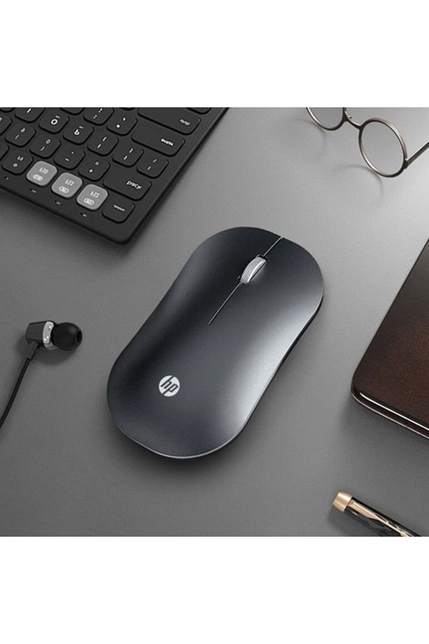 Dm10 2,4ghz Bluetooth Wireless Kablosuz Sessiz Mouse Siyah - 4