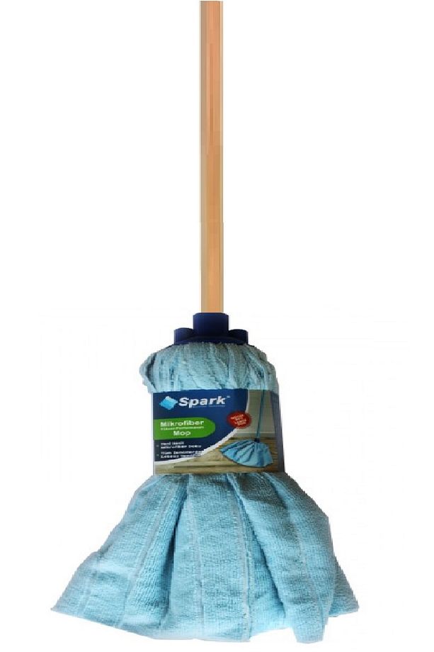 Havlu Vileda Paspas Mop Large Ucu Ve Ahşap Sapı Takım - 1