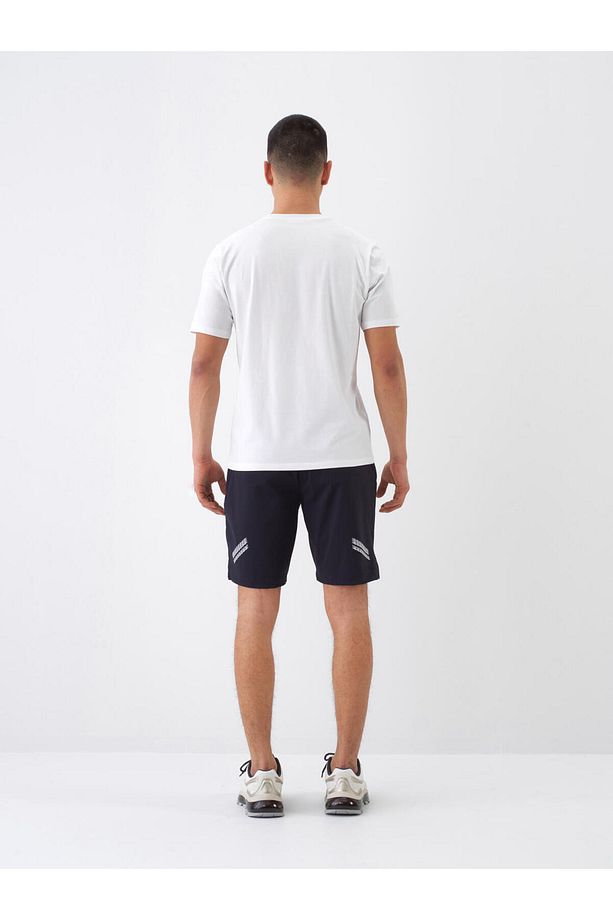 Erkek Lacivert Regular Fit Şort - 5