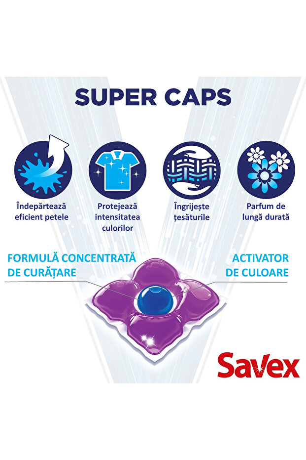 Super Caps Color Detergent, 42 Washes - 2