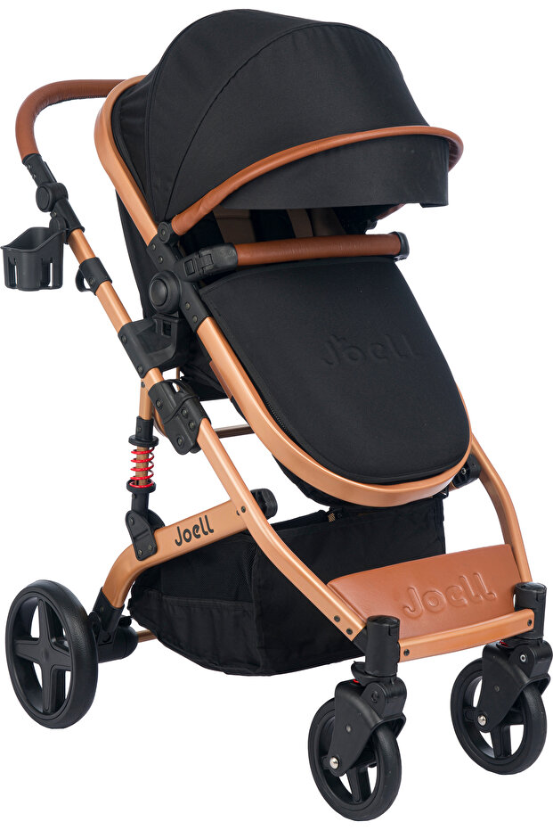 New Truva Iıı Travel Sistem Bebek Arabası - Gold Siyah - 2