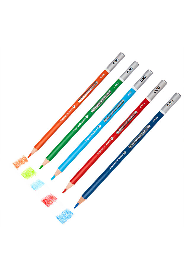 أقلام رصاص ملونة 12 لونًا EC00205 - 2