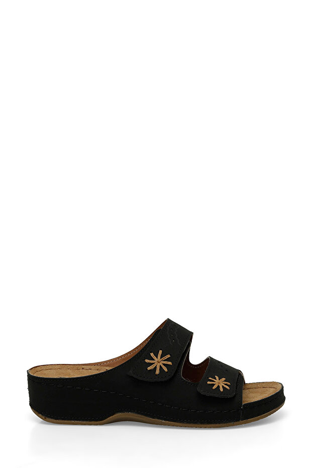 105142 .Z5Fx Black Women's Slippers