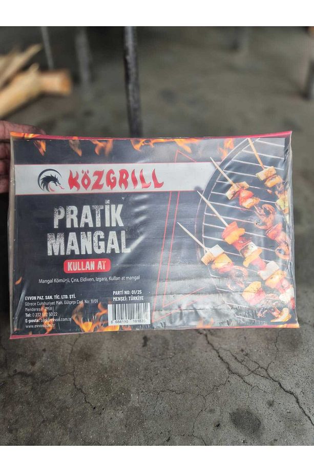 Kullan At Hazır Mangal - Pratik Mangal Seti - 1