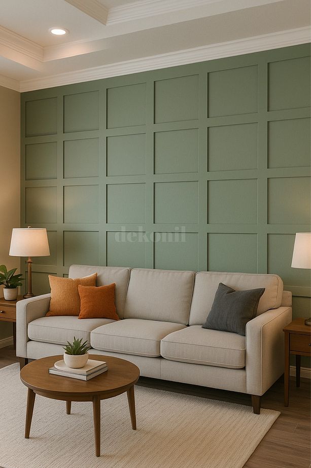 İskandinav Boyanabilir Mdf Duvar Çıtası Mdf 8*100 Cm (3 ADET) - 4