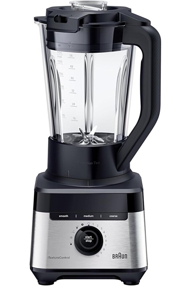 خلاط باور 7، 1400 واط، 10 سرعات، 9 برامج طعام، برنامج العصائر، سعة 1.7 لتر، 10 سرعات - 1