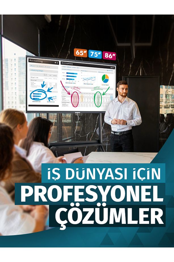 65” Dokunmatik LED Ekran (Android) - 4