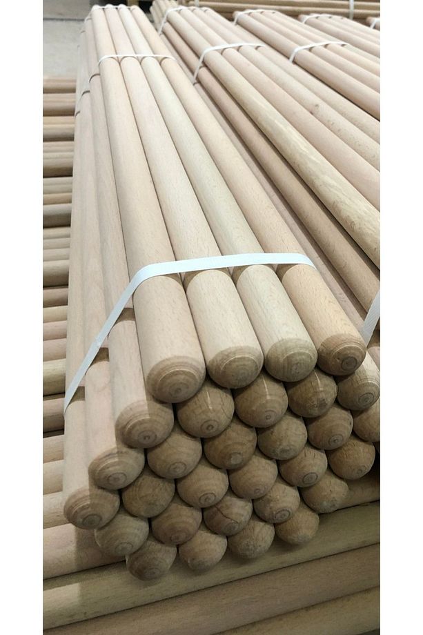 Ahşap Çam Fırça Sapı 5 Adet (150cm) - 2