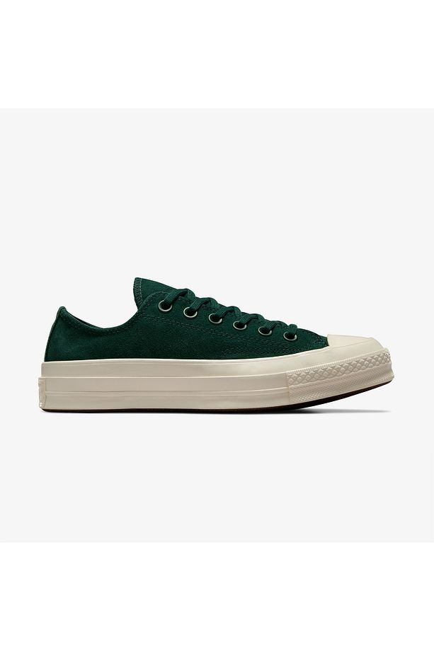 Chuck 70 Unisex Yeşil Deri Sneaker - 1