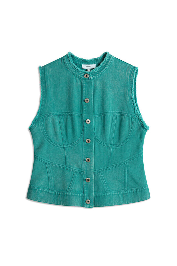 NON DENİM YELEK - 3