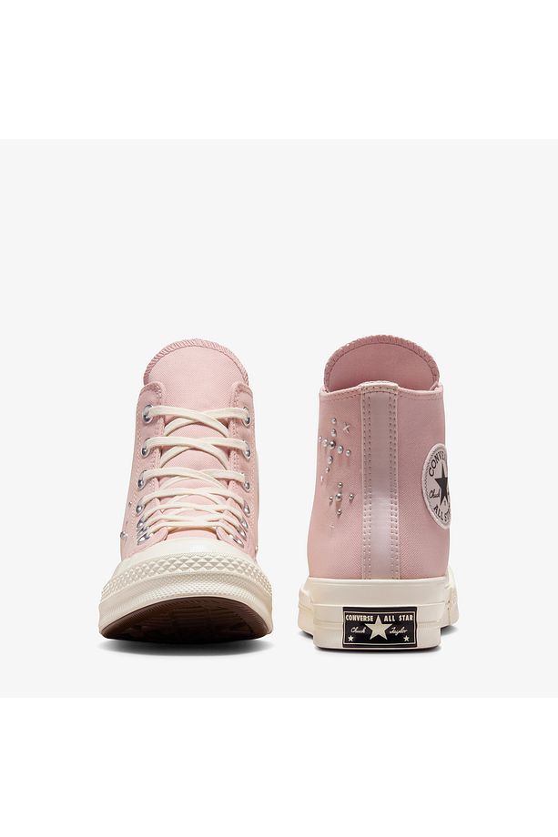 Chuck 70 Pearls & Studs High Top Unisex Pembe Sneaker - 3