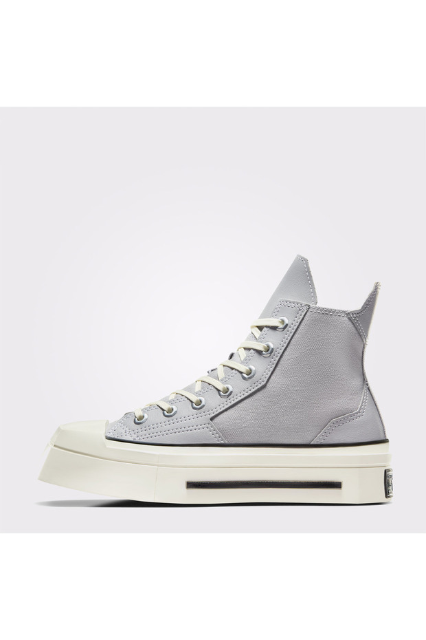 Chuck 70 De Luxe Squared Unisex Gri Platform Sneaker - 5