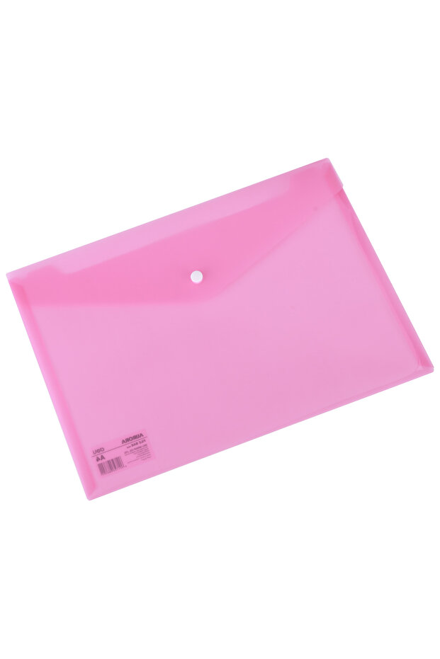 حقيبة ملفات شفافة باللون الأحمر E5505 - 4