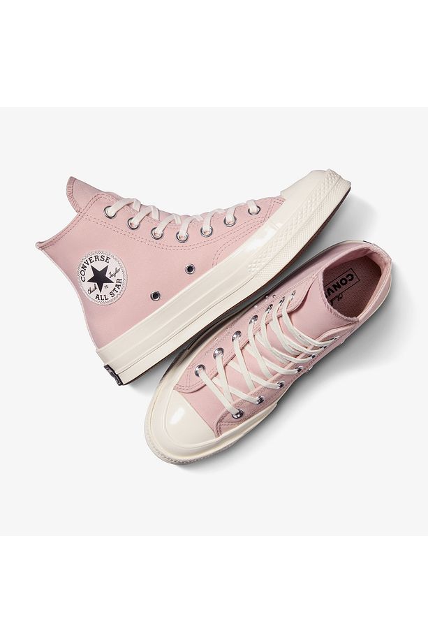 Chuck 70 Pearls & Studs High Top Unisex Pembe Sneaker - 6