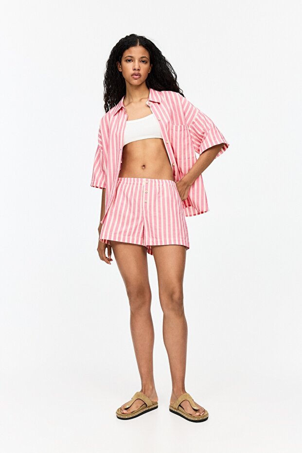 Çizgili rustik bermuda - 3