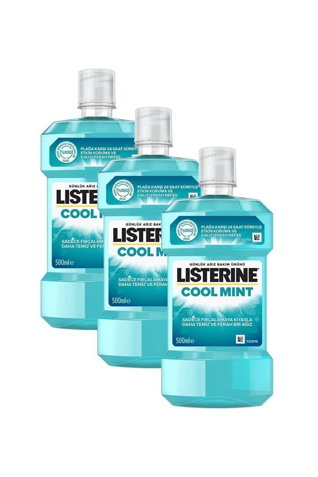 Cool Mint Mouthwash 500 ml x3