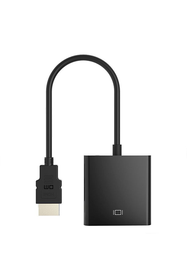 Chb021 Hı To Vga Dönüştürücü 3.5mm Aux Ses Destekli Çıkış Ile Hı-vga Adaptör - 5