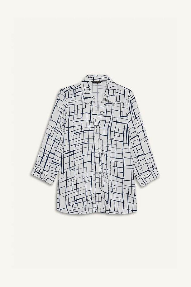Regular Fit Kareli Uzun Kollu Gömlek K6402az25sp - 1