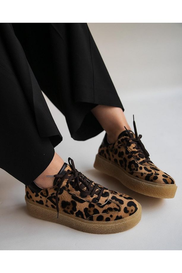 BROKLY LEOPAR SÜET SPOR AYAKKABI - 1