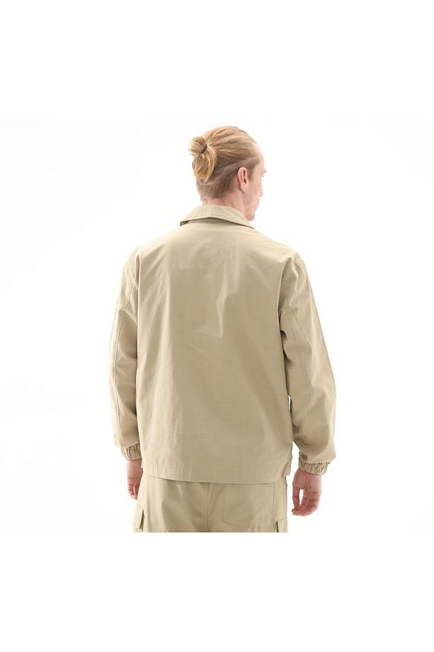 Woven Badge Ripstop Coach Jacket Lemon Pepper TB0A6FA9DH41 - 5