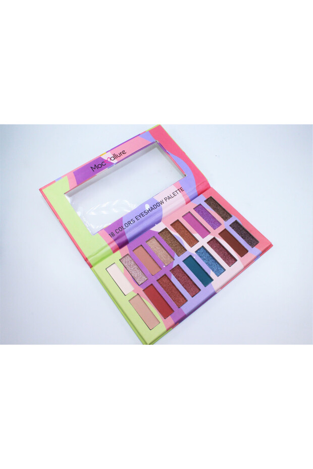 18 eyeshadows kit, Mocallure, Multicolor - 4