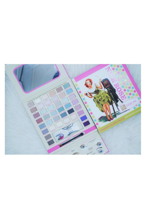 BBrose Cosmetics Eyeshadow Palette, Nice Rose - 2