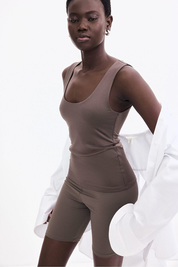 Kolsuz Mikrofiber Üst - 2